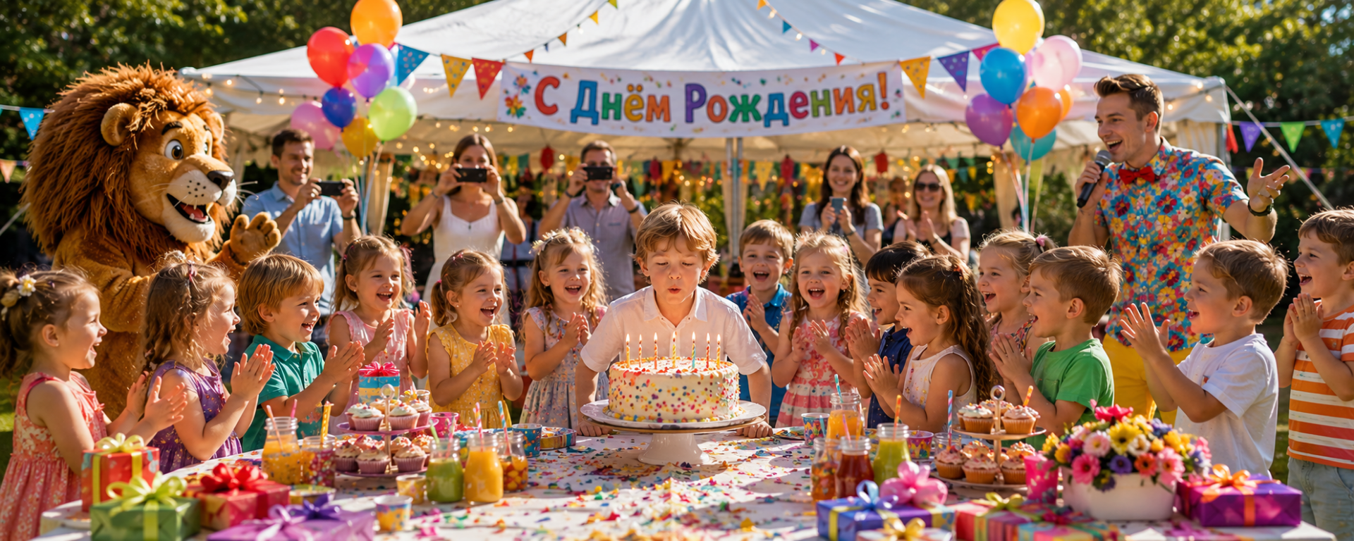 Сценарий дня рождения ребенка