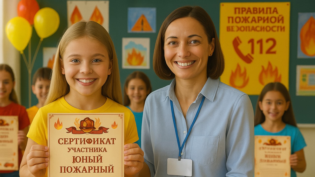 Урок для детей пожарная безопасность